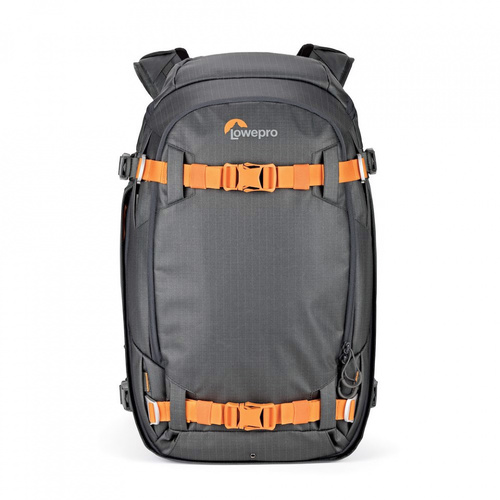 תיק גב אפור למצלמה Lowepro Whistler BP 350 AW II