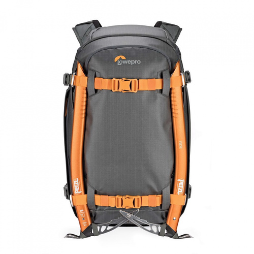 תיק גב אפור למצלמה Lowepro Whistler BP 350 AW II