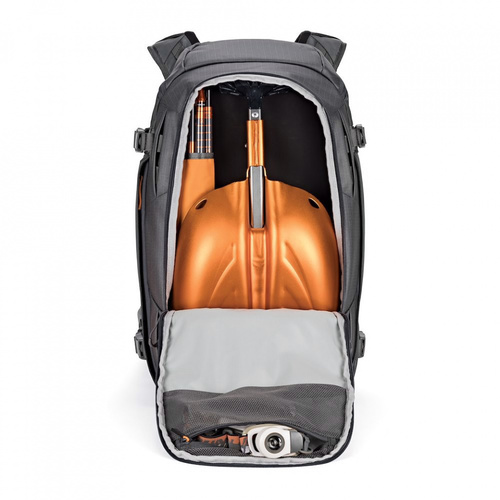 תיק גב אפור למצלמה Lowepro Whistler BP 350 AW II