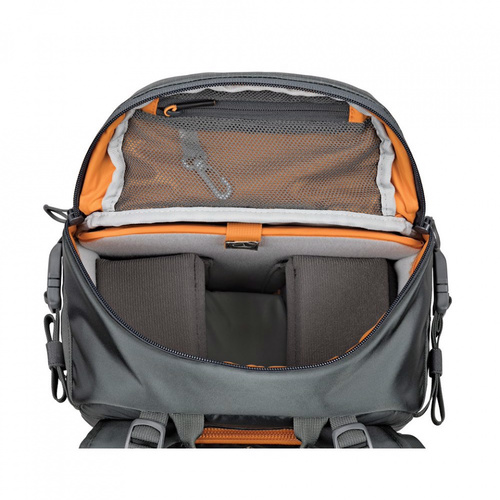 תיק גב אפור למצלמה Lowepro Whistler BP 350 AW II