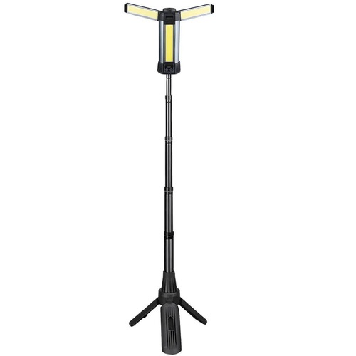 פנס עבודה/הצפה נטען 29W כולל מוט טלסקופי Semicom