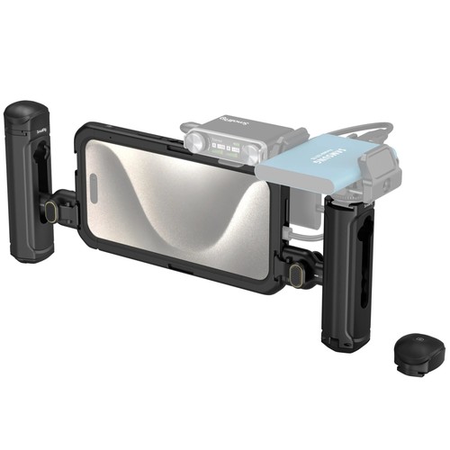 קיט כלוב + 2 ידיות צד ל-SmallRig 4392 iPhone 15 Pro Max
