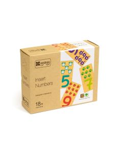 קלפים מעץ – התאמת מספרים Andreu Toys