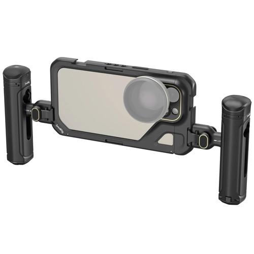 קיט כלוב + 2 ידיות צד ל-SmallRig 4392 iPhone 15 Pro Max
