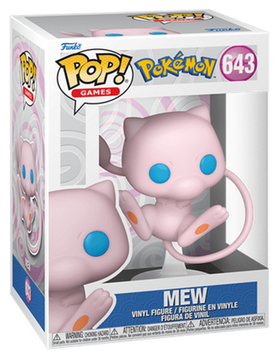 בובת פופ:  Pokemon POP Games Vinyl Figure Mew(EMEA)