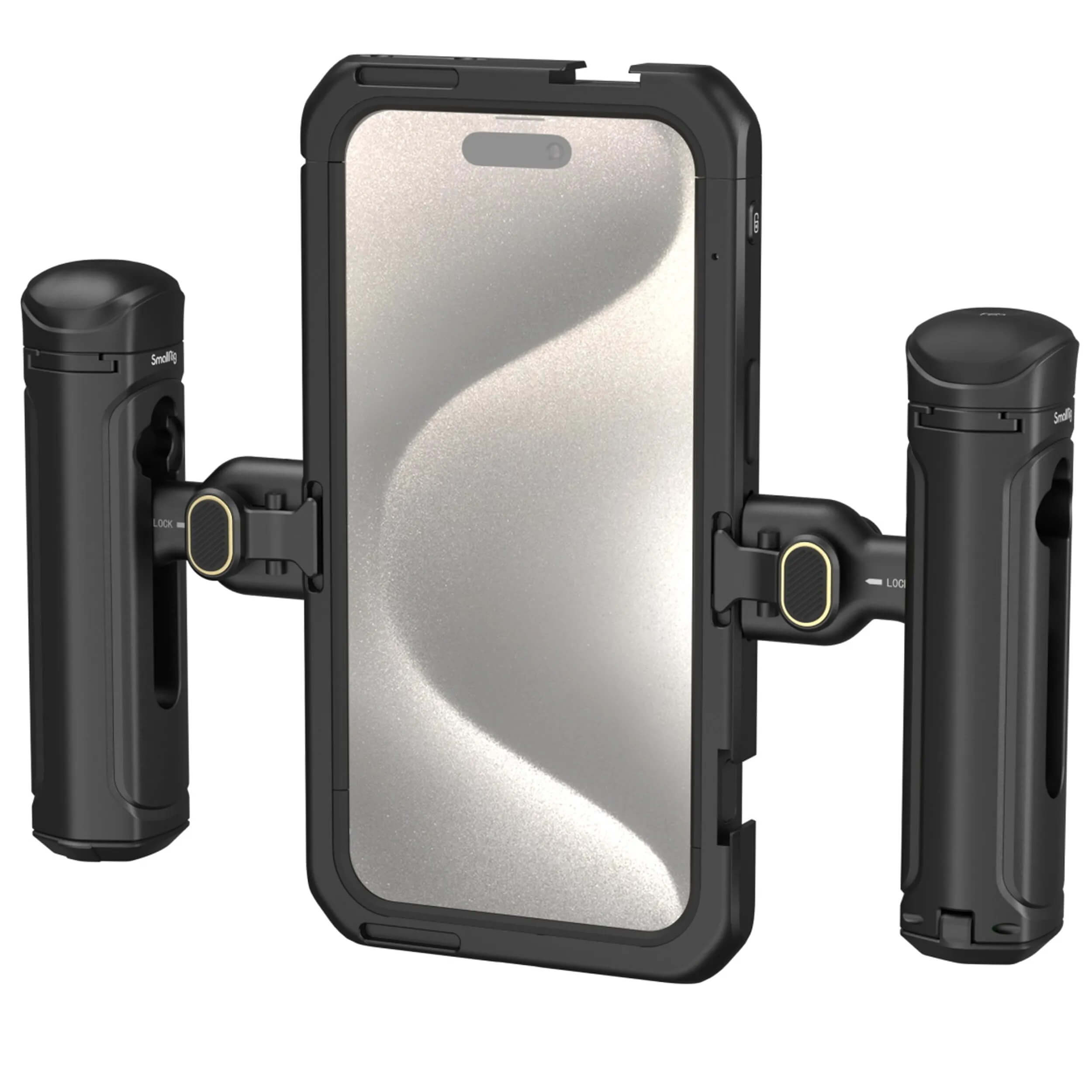 קיט כלוב + 2 ידיות צד ל-SmallRig 4392 iPhone 15 Pro Max