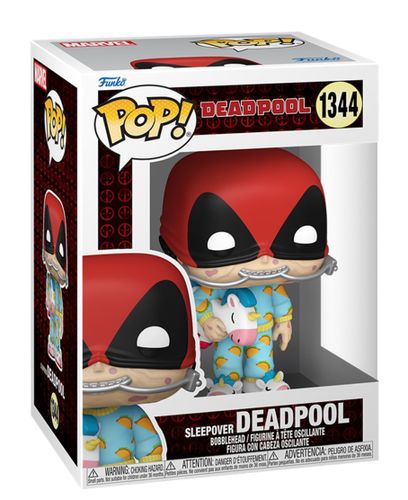 בובת פנקו פופ מארוול: Marvel - Sleepover Deadpool