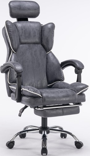 כסא משרדי פרימיום - דגם Prize - אפור כהה