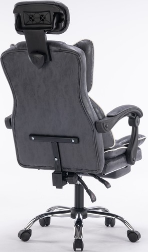 כסא משרדי פרימיום - דגם Prize - אפור כהה
