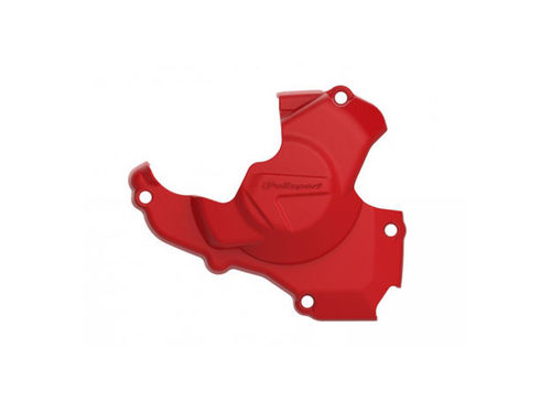 מגן מכסה סלילים פוליספורט אדום - POLISPORT IGNITION COVER HONDA CRF250R 10-17