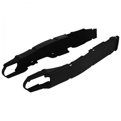  מגן זרוע אחורית פוליספורט שחור לקוואסאקי - POLISPORT SWINGARM PROTECTORS KX250F 17-20