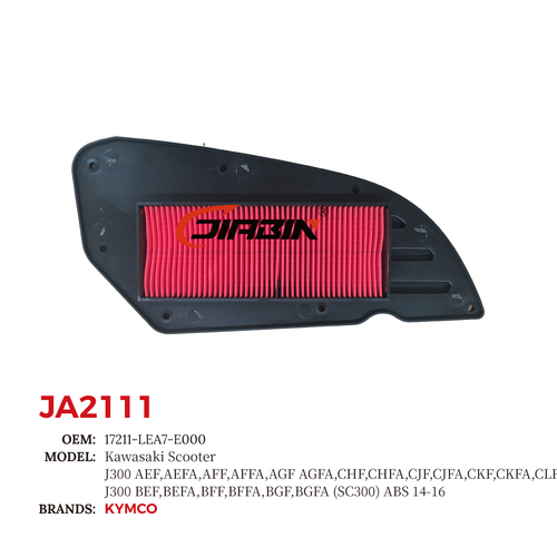 מסנן אוויר לקימקו דאון טאון 300 - JIABIN KYMCO DOWNTOWN 300 AIR FILTER 09-16
