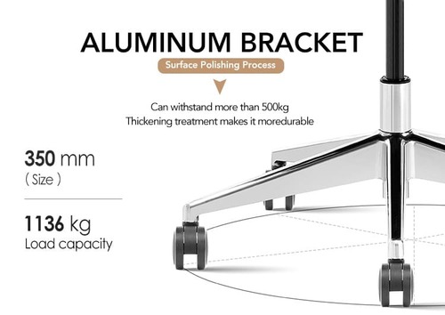 כסא משרדי אורטופדי - דגם President - שחור