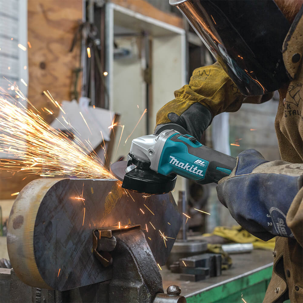 משחזת זווית Makita מקיטה |&nbsp; 4.5 18V BL Makita DGA454 גוף בלבד