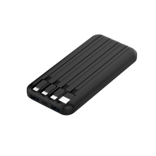 Proview 10,000mAh Power Bank USB Black PB10000 