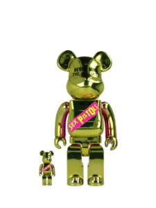 זוג בובות אספנות 100%+400% Bearbrick Sex Pistols Never Mind The Bollocks 