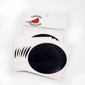 מדבקה לעמעום תוף דאמפר "7 Black Dots Dampen מבית Cardinal Percussion