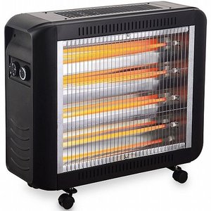 תנור חימום רצפתי עם גלגלים EL-2406 קוורץ 2400W אלקטרו חנן