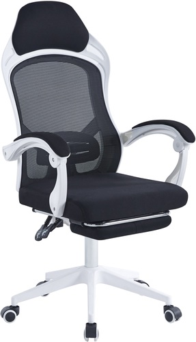 כיסא לגיימר - דגם Racer - לבן