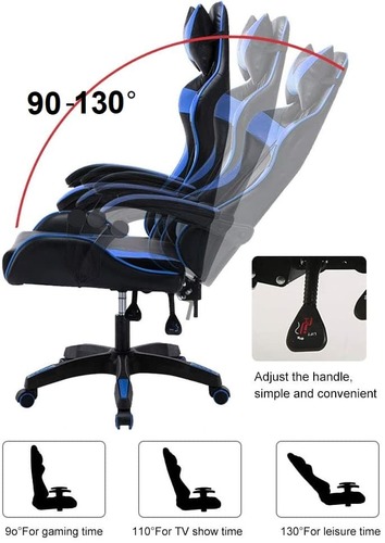 כיסא גיימינג - דגם Inter - אדום