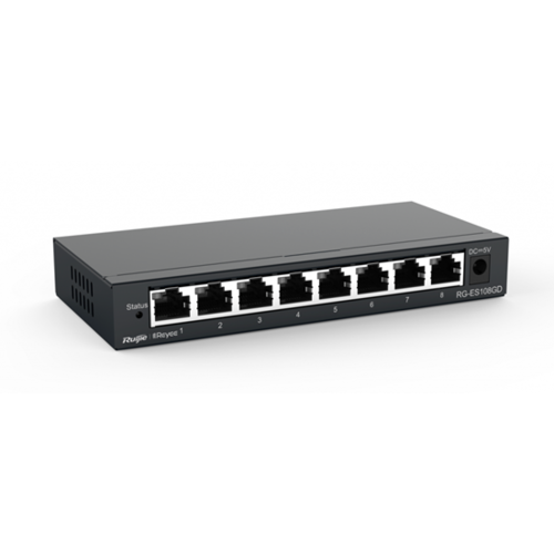 HUB 8 PORT RUIJIE 10/100/100 RG-ES208GC 893860
