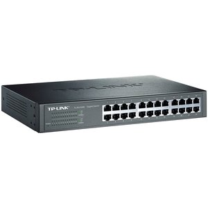 מתג לארון תקשורת TP-Link SG1024D 24P 13" HUB RJ-45 10/100/1000