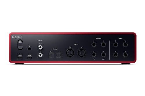 כרטיס קול Focusrite Scarlett 18i16 4th Gen