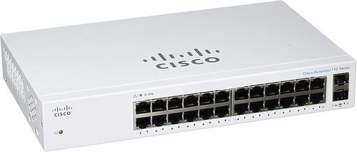 HUB CISCO CBS110-24T-EU 24 PORT GIGABIT GE 2X1G SFP SHARED