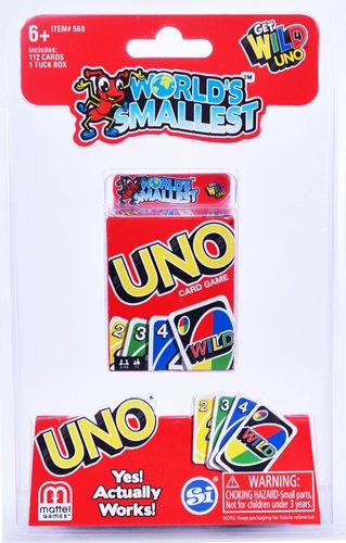 משחק 'UNO' הקטן בעולם