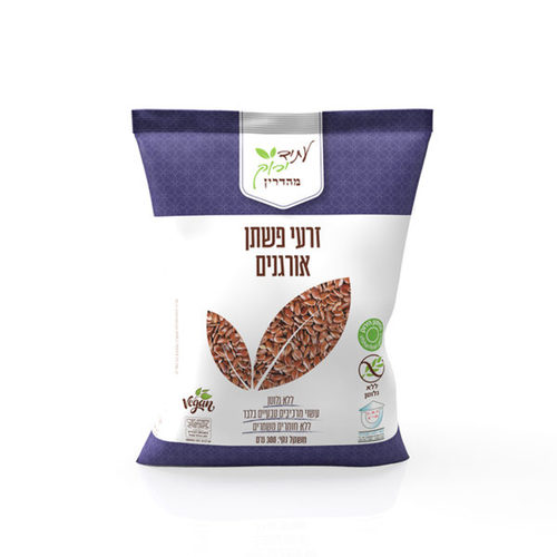 זרעי פשתן אורגניים 300 גרם עתיד ירוק