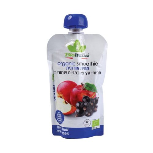 ביו איטליה מחית אורגנית תפוחי עץ ואוכמניות שחורות