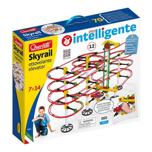 מנהרת גולות 360 חלקים SkyRail Roller Coaster עם מעלית 