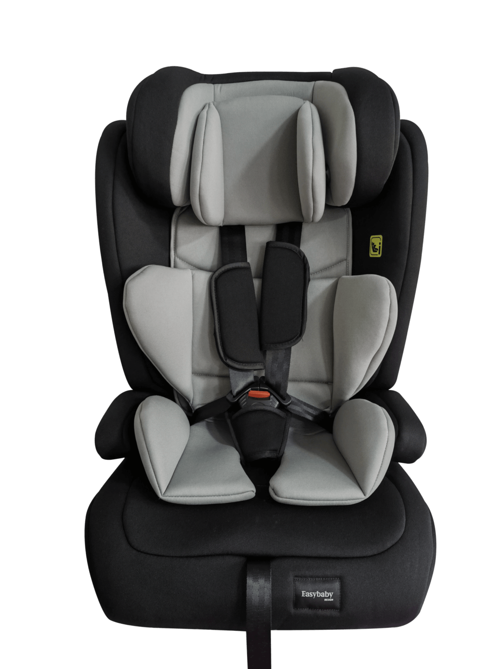 בוסטר רצועות עם חגורות דגם Mon צבע אפור תקן I size EASYBABY UNO