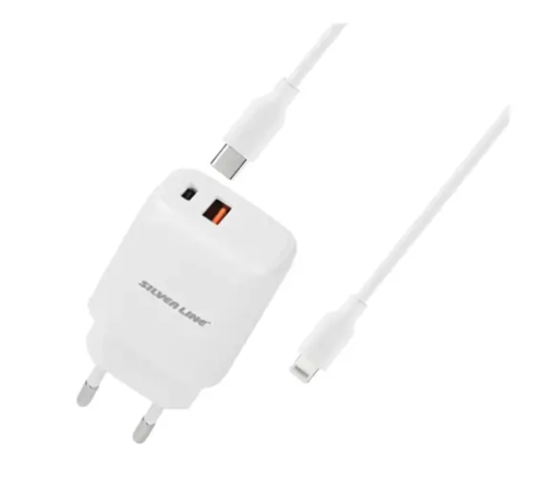 Miracase מטען קיר 18W+20W + כבל IPhone SL