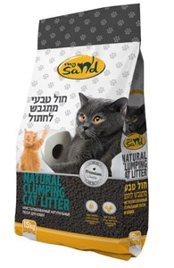מיי סנד My Sand - שק חול מתגבש לחתול 15 ליטר
