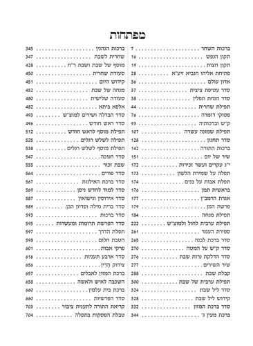 סידור אהבת השם - חום כסף