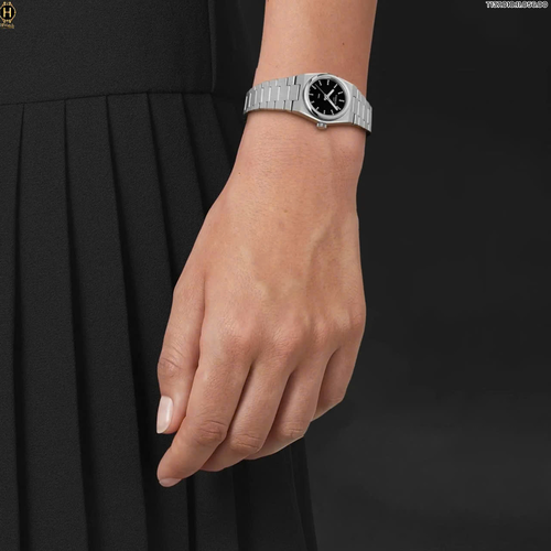 Tissot T1370101105600 נשים PRX משובץ יהלומים