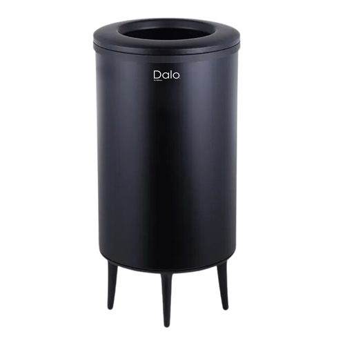 פח אשפה שחור 40 ליטר עם 5 רגליות - Y.C.033689