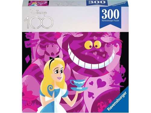 פאזל 300 חל' – 100 שנות דיסני – אליס בארץ הפלאות