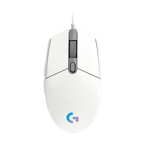 עכבר גיימינג לבן Logitech G102 LIGHTSYNC