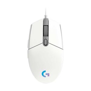 עכבר גיימינג לבן Logitech G102 LIGHTSYNC