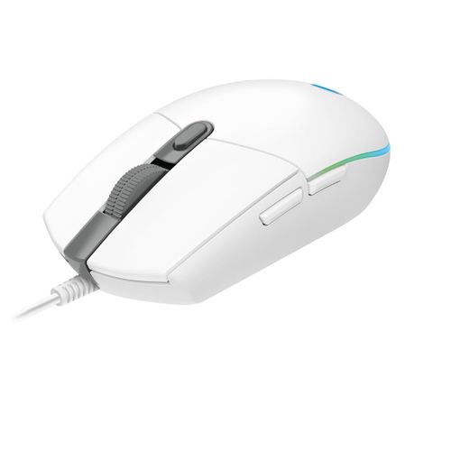 עכבר גיימינג לבן Logitech G102 LIGHTSYNC