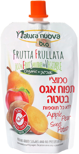 סמוזי תפוח אגס בטטה - נטורה נובה