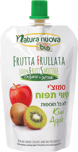 סמוזי קיווי תפוח אורגני - נטורה נובה