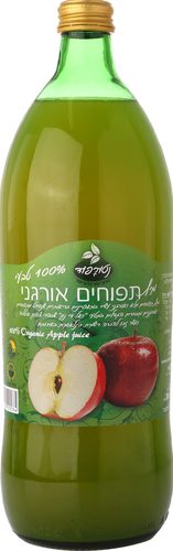 מיץ תפוחים אורגני 100% - נטורפוד
