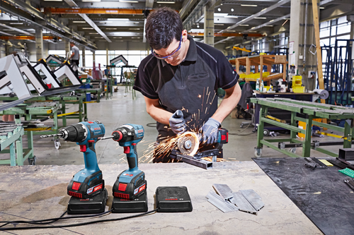 מברגה/מקדחה BOSCH GSR 18V-LI EC DYNAMIC