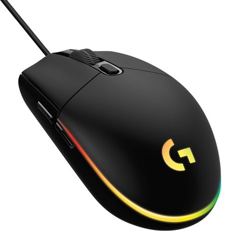 עכבר גיימינג שחור Logitech G102 LIGHTSYNC