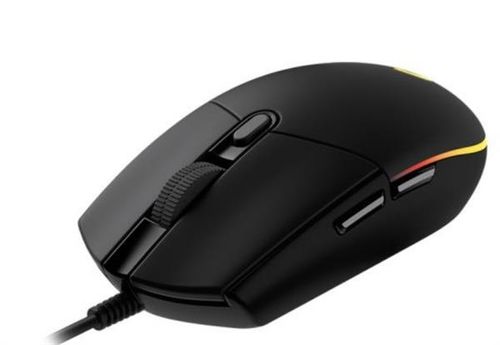 עכבר גיימינג שחור Logitech G102 LIGHTSYNC