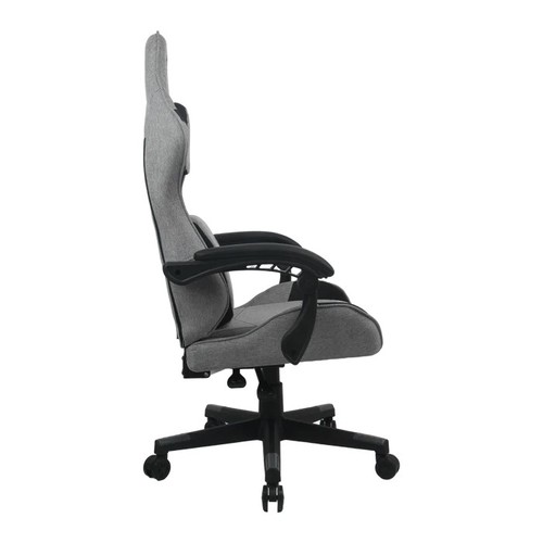 כיסא גיימינג, Dragon Flex Fabric, צבע אפור שחור