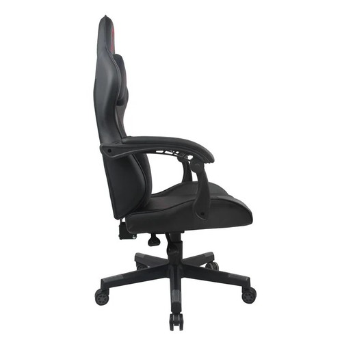 כיסא גיימינג דמוי עור, Dragon Flex PU, צבע אפור שחור